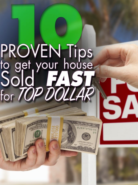 Here are the 10 things best things to do that will get your house ready to sell FAST and for the right price: